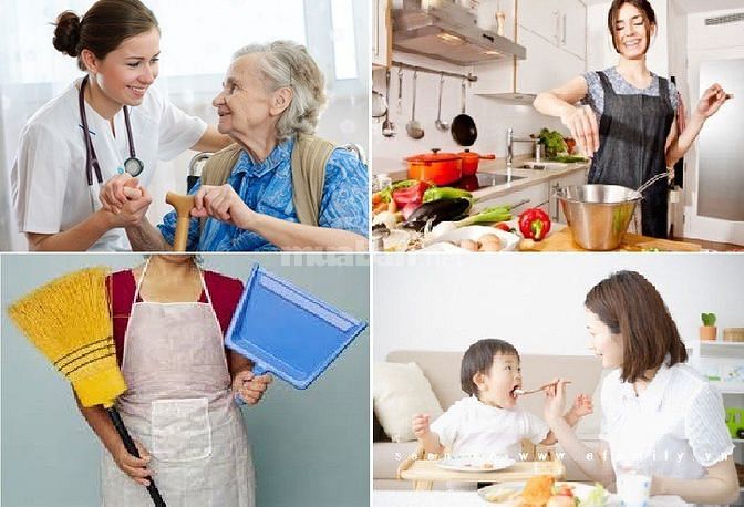 Nhà Tôi*Cần Tìm 1 Người Giúp Việc Nhà*1 Người Chăm Bé*Bao Ăn Ở Lại