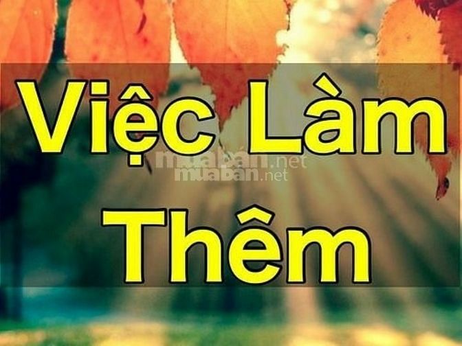 Nhận nhân viên phụ bán hàng, gói quà tết