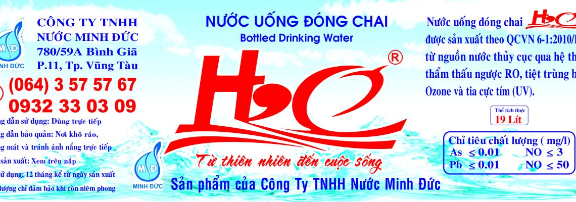 CÔNG TY TNHH NƯỚC MINH ĐỨC